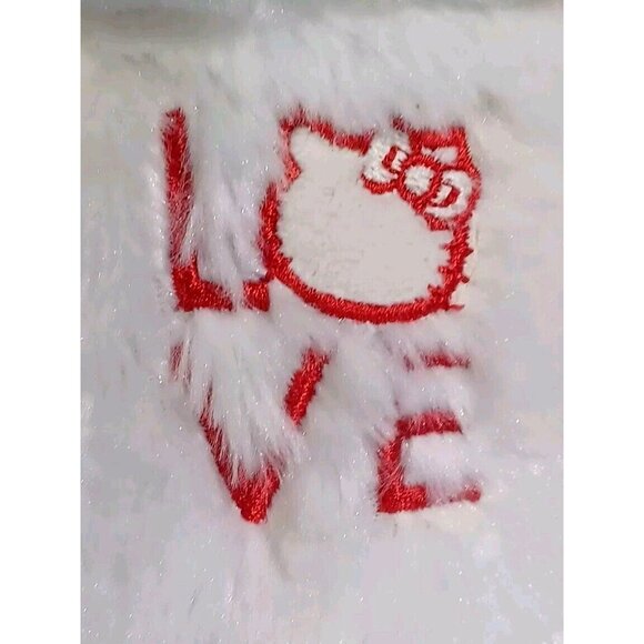 Build A Bear Sanrio Hello Kitty Valentines Day LOVE Plush White Red Hear… - Picture 3 of 6